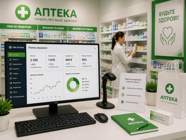 CRM для аптеки: продажи, остатки и сроки годности