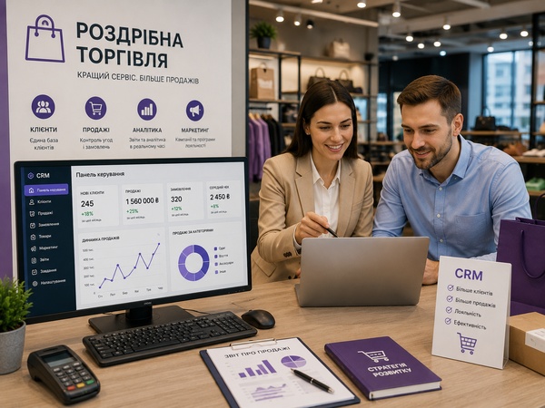 CRM для розничной торговли: продажи, лояльность и товар